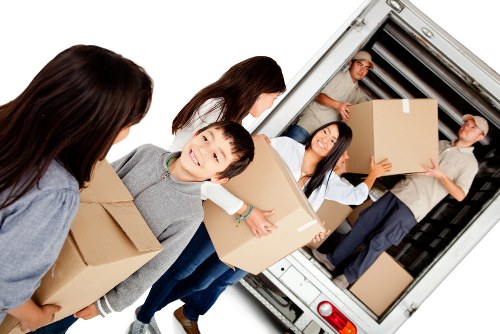 Removal company helping with a home move in Kennington